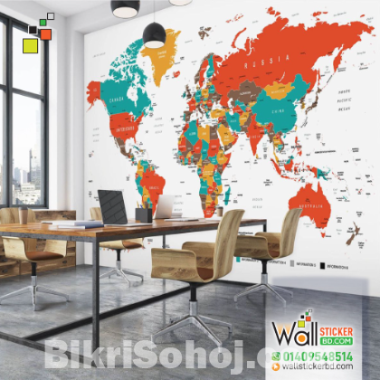 Wall Sticker  Printing and Pasting service in Dhaka BD
